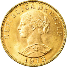Münze, Chile, 50 Pesos, 1973, UNZ, Gold