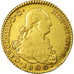 Moeda, Espanha, Charles IV, 2 Escudos, 1800, Madrid, EF(40-45), Dourado