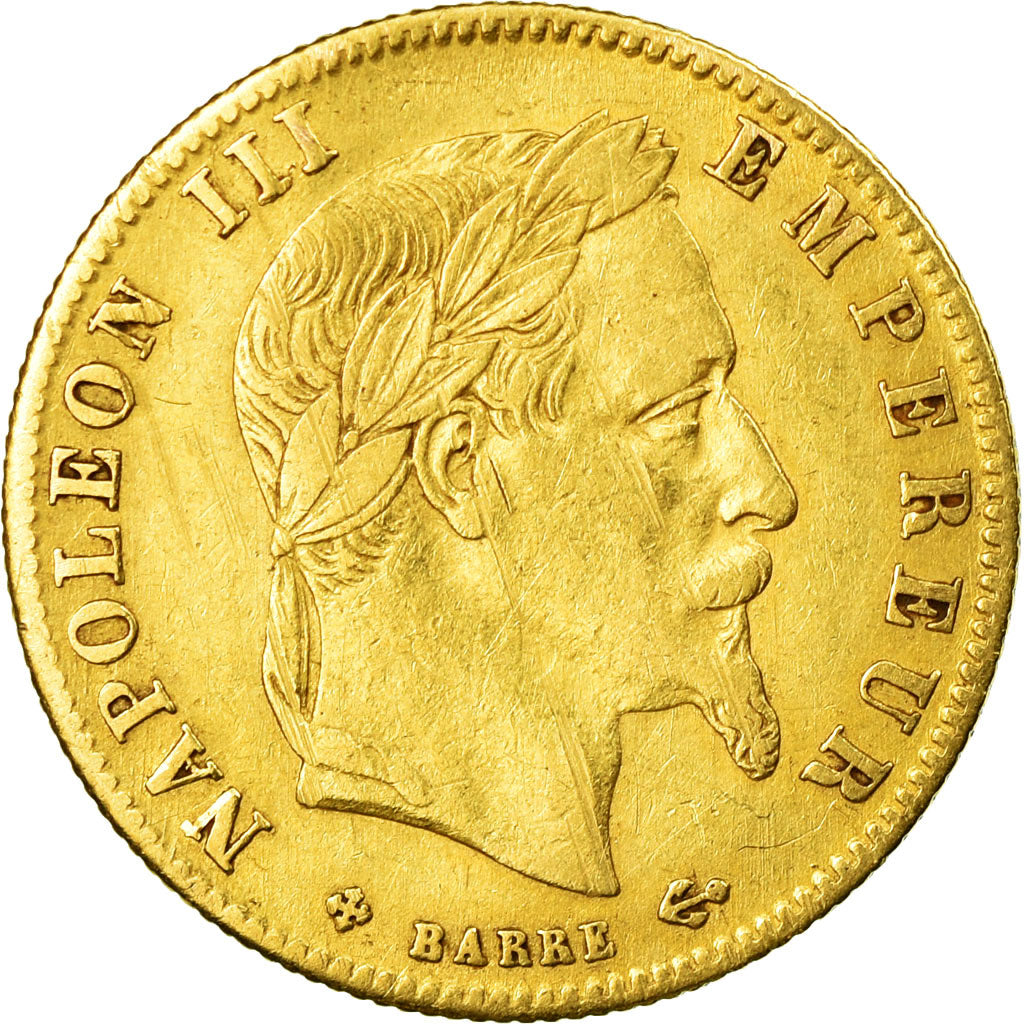 Coin, France, Napoleon III, Napoléon III, 5 Francs, 1863, Strasbourg