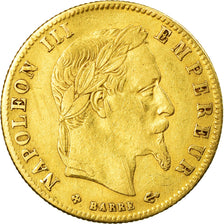 Coin, France, Napoleon III, Napoléon III, 5 Francs, 1863, Strasbourg