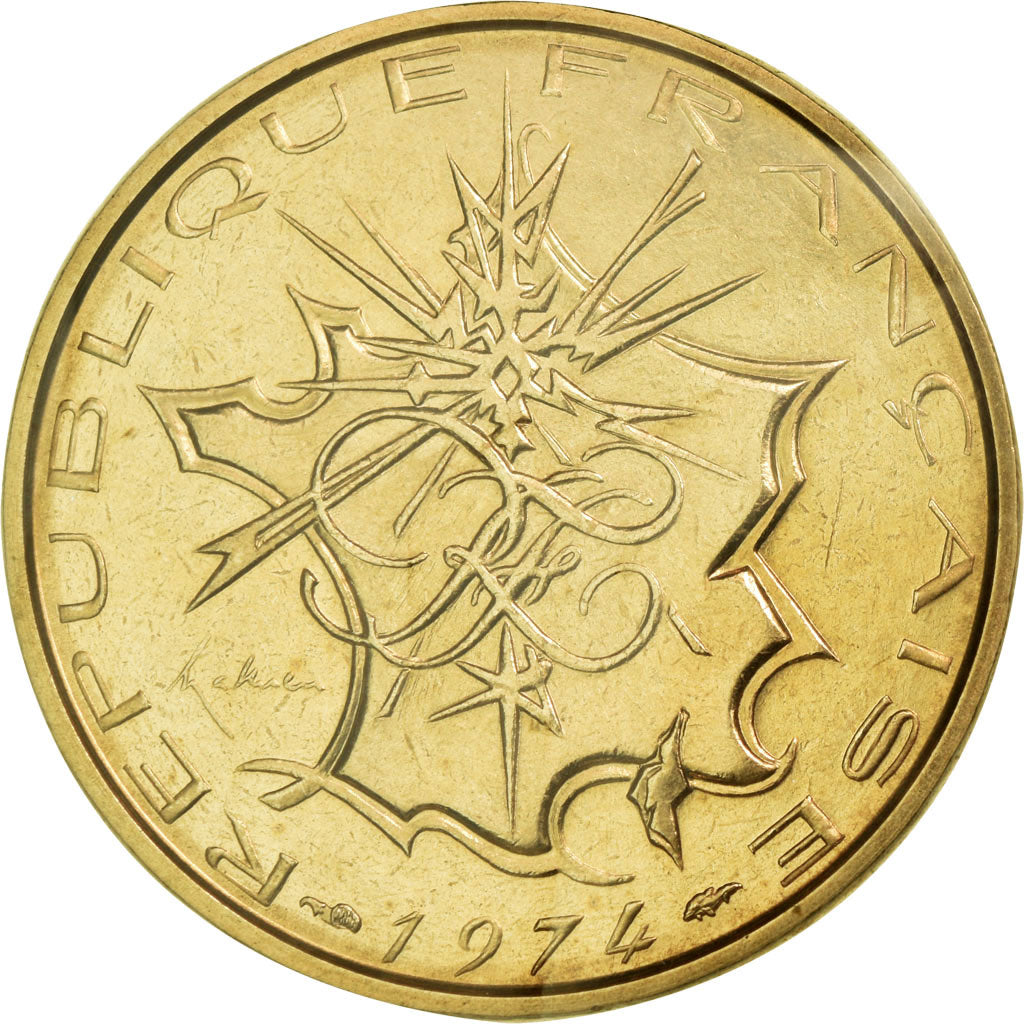 Monnaie, France, Mathieu, 10 Francs, 1974, Paris, ESSAI, FDC, Nickel-brass