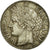Coin, France, Cérès, Franc, 1872, Paris, AU(55-58), Silver, KM:822.1