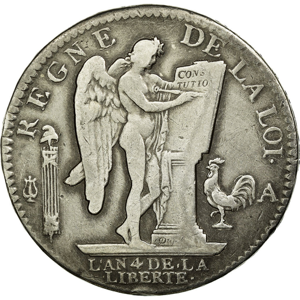 Monnaie, France, Louis XVI, Écu de 6 livres françois, ECU, 6 Livres, 1792