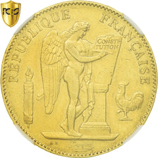 Coin, France, Génie, 50 Francs, 1878, Paris, NGC, AU55, Gold, KM:831, graded