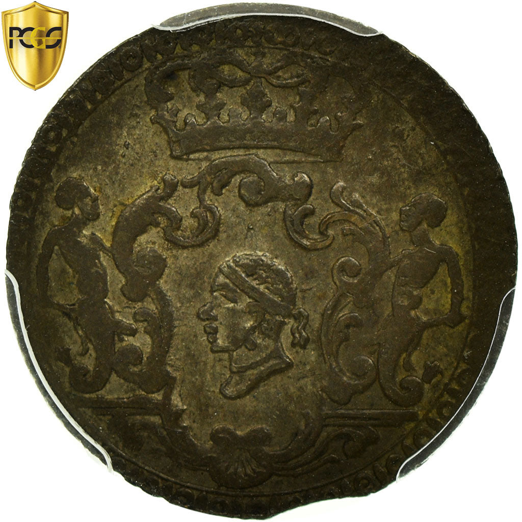 Coin, ITALIAN STATES, CORSICA, General Pasquale Paoli, 4 Soldi, 1765, PCGS