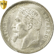 Coin, France, Napoleon III, Napoléon III, Franc, 1868, Paris, PCGS, MS65