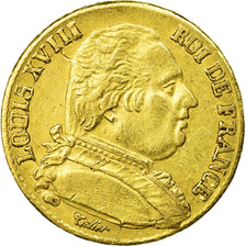Coin, France, Louis XVIII, Louis XVIII, 20 Francs, 1815, Bayonne, EF(40-45)