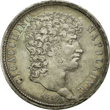 Coin, ITALIAN STATES, NAPLES, Joachim Murat, 5 Lire, 1813, Parma, EF(40-45)