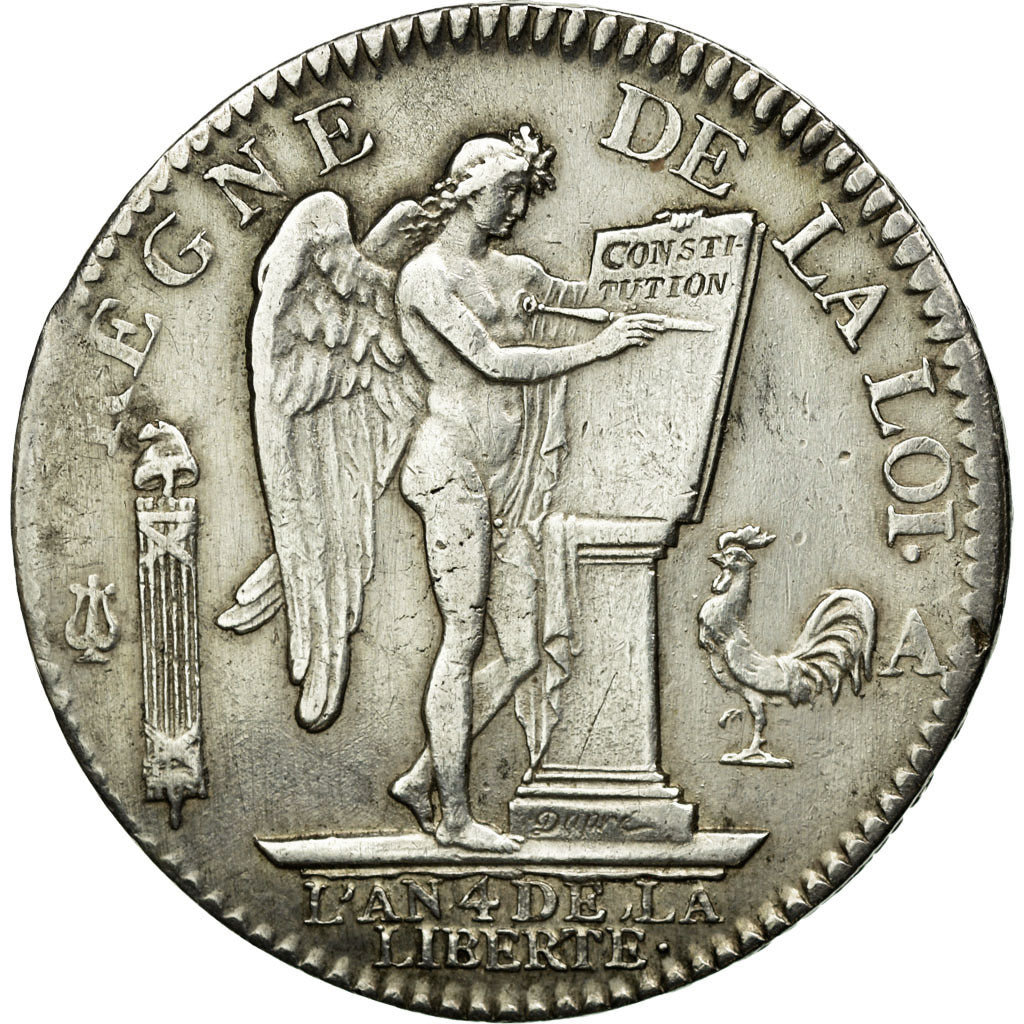 Münze, Frankreich, Louis XVI, Écu de 6 livres françois, ECU, 6 Livres, 1792