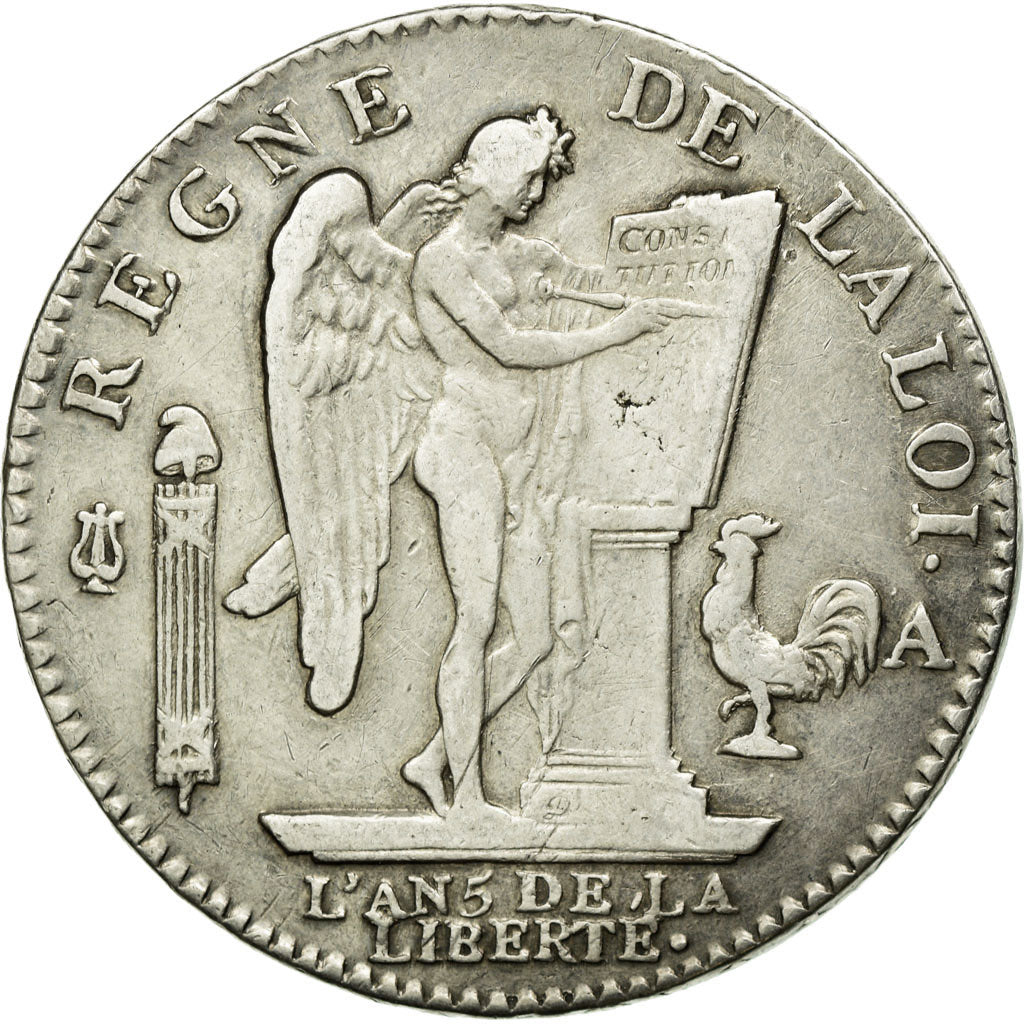 Coin, France, Louis XVI, Écu de 6 livres françois, ECU, 6 Livres, 1793, Paris