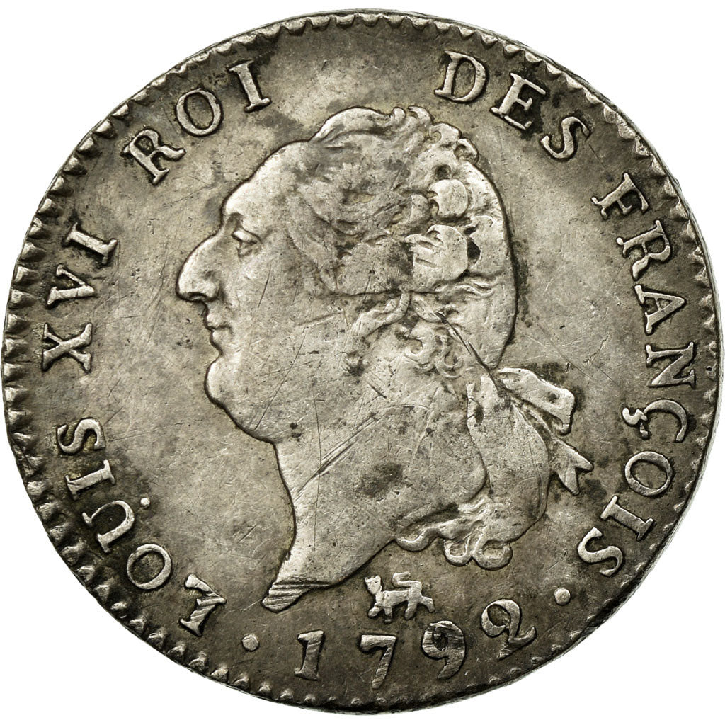 Münze, Frankreich, Louis XVI, 30 sols françois, 30 Sols, 1792, Paris, S+