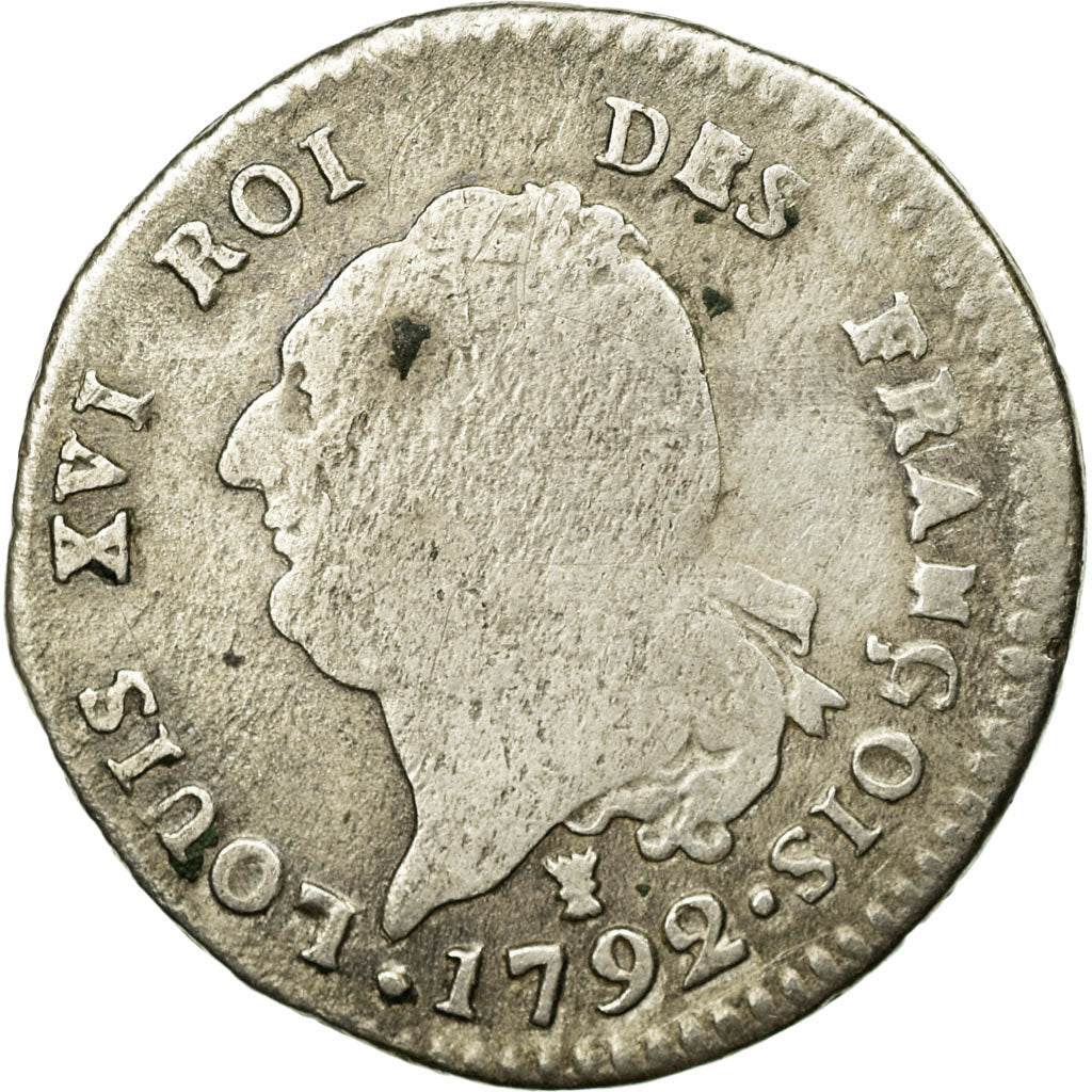 Münze, Frankreich, Louis XVI, 30 sols françois, 30 Sols, 1792, Limoges, SGE+