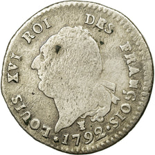 Münze, Frankreich, Louis XVI, 30 sols françois, 30 Sols, 1792, Limoges, SGE+