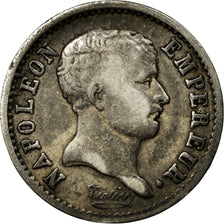 Coin, France, Napoléon I, 1/4 Franc, 1807, Paris, VF(30-35), Silver, KM:677