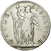 Coin, ITALIAN STATES, PIEDMONT REPUBLIC, 5 Francs, An 10, Turin, VF(30-35)