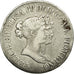 Monnaie, États italiens, LUCCA, Felix and Elisa, 5 Franchi, 1808, Firenze, TB