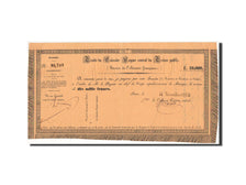 Mexique, 10000 Francs, 14.11.1863, Traite Trésor Public, TTB+