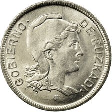 Coin, SPAIN CIVIL WAR, EUZKADI, 2 Pesetas, 1937, Brussels, MS(63), Nickel, KM:2