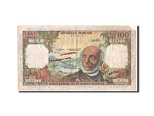 Antille francesi, 100 Francs, 1964, KM:10a, MB