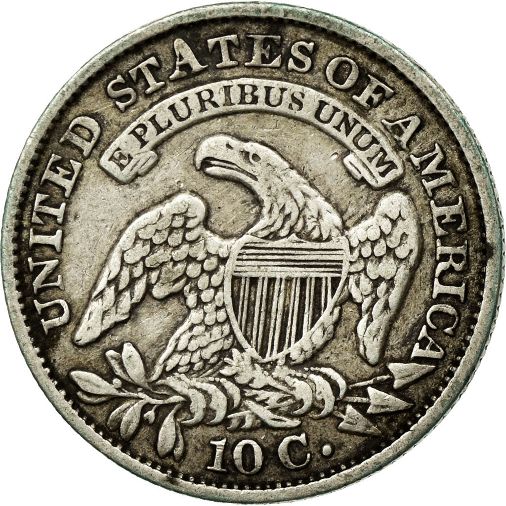 Moneta, Stati Uniti, Liberty Cap Dime, Dime, 1832, U.S. Mint, Philadelphia, MB+