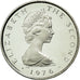 Monnaie, Isle of Man, Elizabeth II, 1/2 Penny, 1976, SPL, Platinum, KM:32b