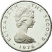 Coin, Isle of Man, Elizabeth II, 2 Pence, 1976, MS(63), Platinum, KM:34b