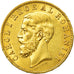 Romania, Carol I, 20 Lei, 1883, AU(55-58), Gold, KM:20