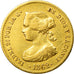 Coin, Spain, Isabel II, 40 Reales, 1862, Madrid, EF(40-45), Gold, KM:616.2