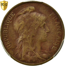 Münze, Frankreich, Dupuis, 5 Centimes, 1921, Paris, PCGS, XF45, Bronze, KM:842