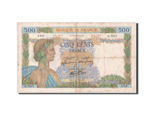 France, 500 Francs, La Paix, 1.10.1942, KM:95b