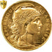 Monnaie, France, Marianne, 20 Francs, 1907, Paris, PCGS, MS65, Or