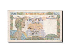 France, 500 Francs, La Paix, 9.4.1942, KM:95b