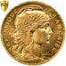 Moneda, Francia, Marianne, 20 Francs, 1907, Paris, PCGS, MS66, Oro, KM:857