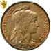 Monnaie, France, Dupuis, 10 Centimes, 1900, Paris, PCGS, MS65RB, Bronze