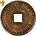 Moneta, INDOCINA FRANCESE, 2 Sapeque, 1887, Paris, PCGS, MS64RB, Bronzo, KM:6