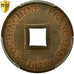 Monnaie, FRENCH COCHIN CHINA, 2 Sapeque, 1879, Paris, PCGS, MS64BN, Bronze
