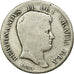 Monnaie, États italiens, NAPLES, Ferdinando II, 120 Grana, 1833, B+, Argent