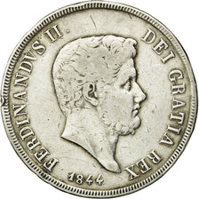 Coin, ITALIAN STATES, NAPLES, Ferdinando II, 120 Grana, 1844, VF(30-35), Silver