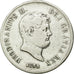 Moneda, Estados italianos, NAPLES, Ferdinando II, 120 Grana, 1855, BC+, Plata