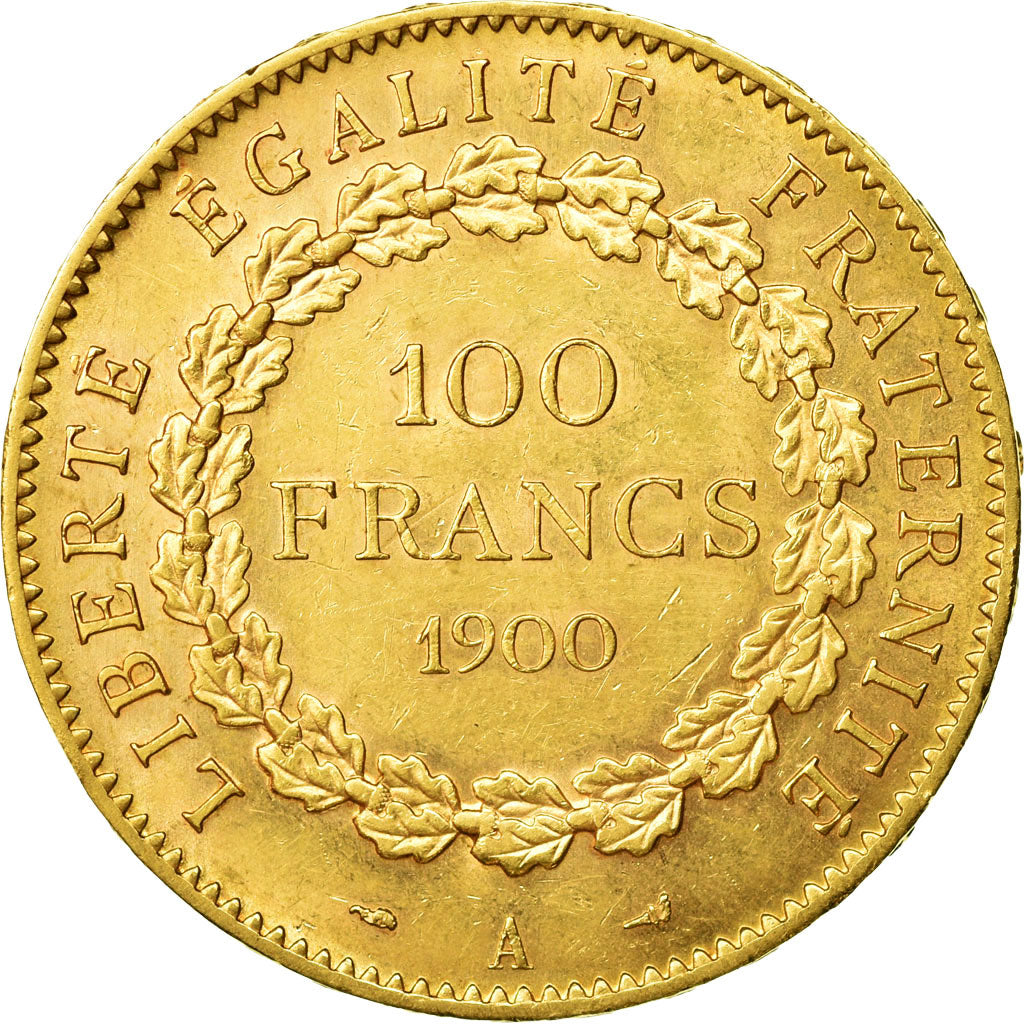 Coin, France, Génie, 100 Francs, 1900, Paris, MS(60-62), Gold, KM:832