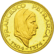 Italy, Medal, Francesco Petrarca 1304-1374, MS(63), Gold