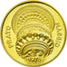 Italy, Medal, Maggio Prato - Biglietto Autolinee Cap, Bino Bini, Gold