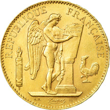 Moneta, Francja, Génie, 100 Francs, 1885, Paris, AU(50-53), Złoto, KM:832