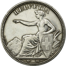 Monnaie, Suisse, 5 Francs, 1850, Paris, TTB, Argent, KM:11