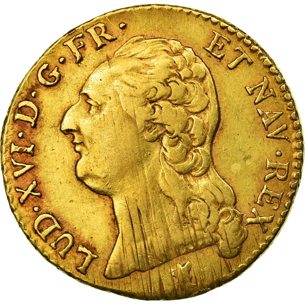 Coin, France, Louis XVI, Louis d'or à la tête nue, Louis d'Or, 1786, Limoges