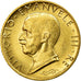 Coin, Italy, Vittorio Emanuele III, 100 Lire, 1931, Rome, MS(63), Gold, KM:72