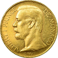 Moneta, Monaco, Albert I, 100 Francs, Cent, 1891, Paris, BB+, Oro, KM:105