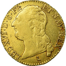 Coin, France, Louis XVI, Louis d'or à la tête nue, Louis d'Or, 1787, Paris