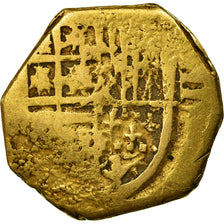 Moneta, Spagna, 2 Escudos, MB+, Oro