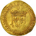 Moneta, Francja, Louis XII, Ecu d'or, Gênes, EF(40-45), Złoto, Duplessy:750